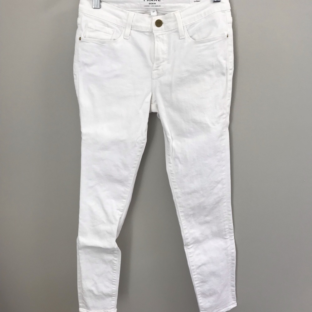 Frame White Le Skinny de Jeanne Jean 27